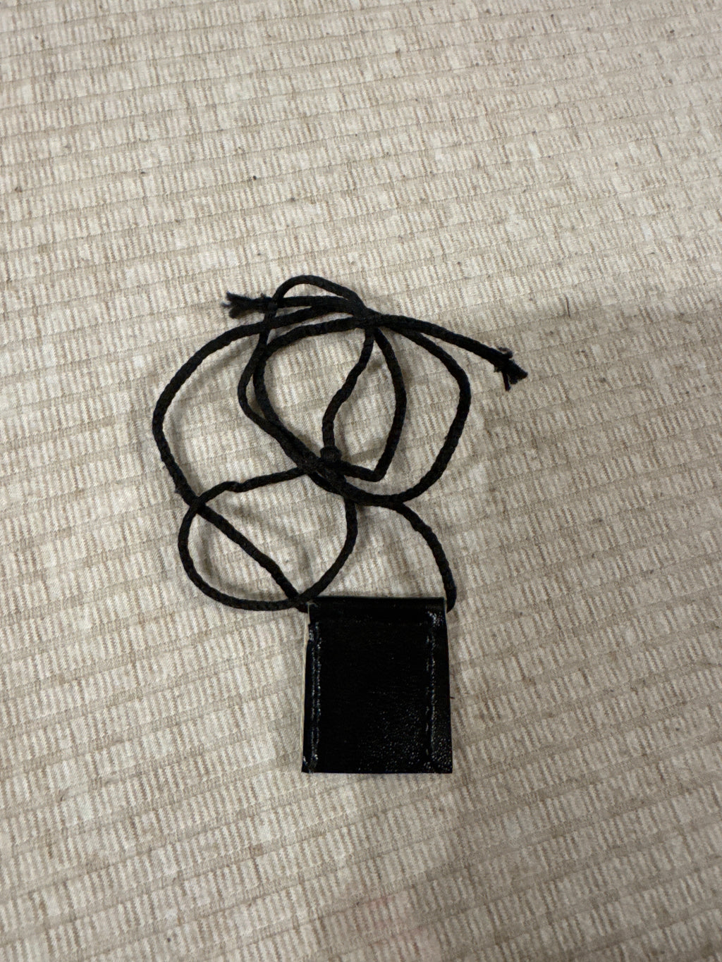 Leather and Sterling Metal Triangle Pendant Amulet Taweez/Taviz Islamic Necklace Gift (pack of 2)