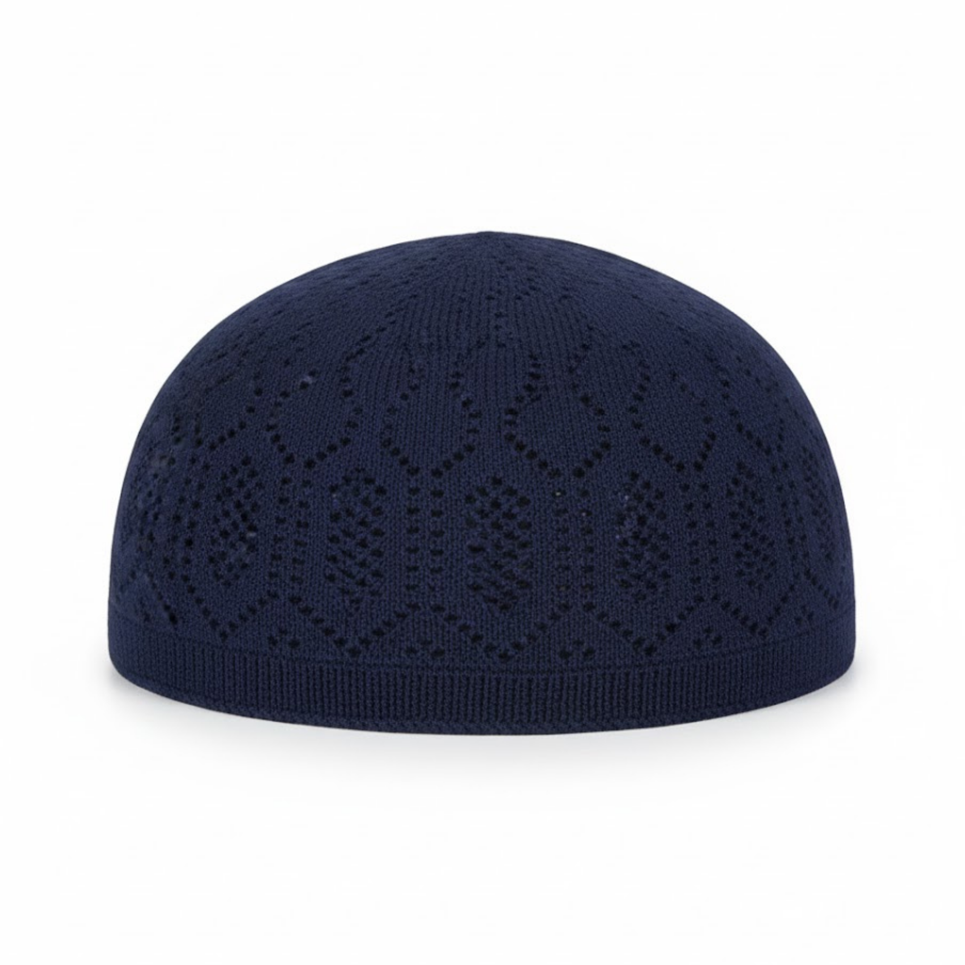 Men Islamic Prayer Cap Jali Topi – Breathable Skull Cap Traditional Wear