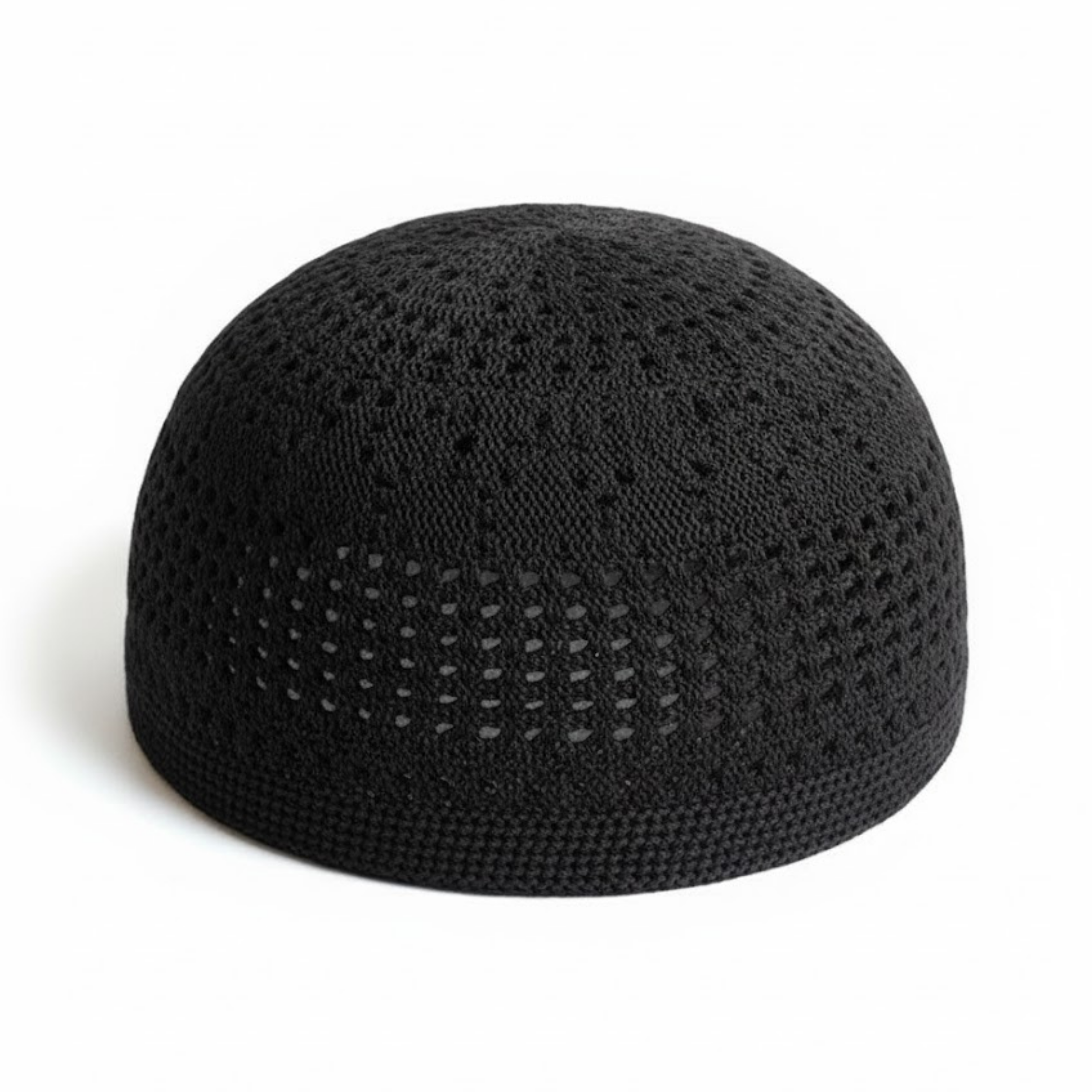 Men Islamic Prayer Cap Jali Topi – Breathable Skull Cap Traditional Wear