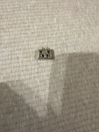 Leather and Sterling Metal Triangle Pendant Amulet Taweez/Taviz Islamic Necklace Gift (pack of 2)