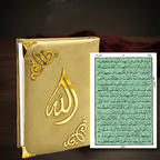 Holy Quran 15 Line Hafizi Hilal Silk A5 Size Multiple Colours
