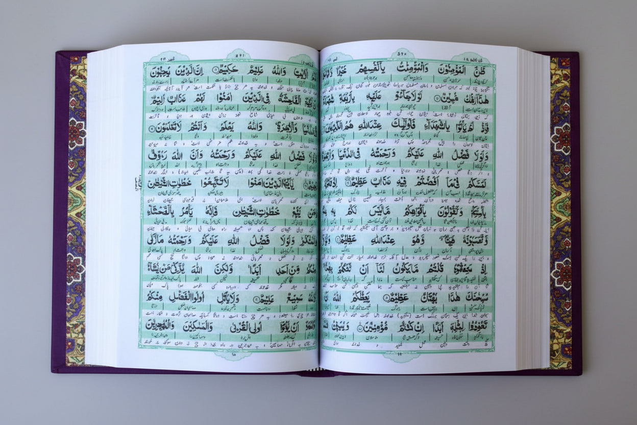 Taleem Ul Quran Holy Quran Arabic Text with Word-by-Word Persian Translation By Dr Muhammad Din