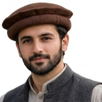 Pakol Wool Cap Afghan Handmade Hat Chitrali 100% Wool Pakul Cap