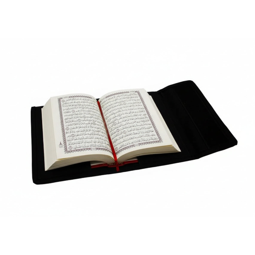 Holy Quran & Book Cover Foldable Pouch Case – Protective Islamic Book Storage Sleeve