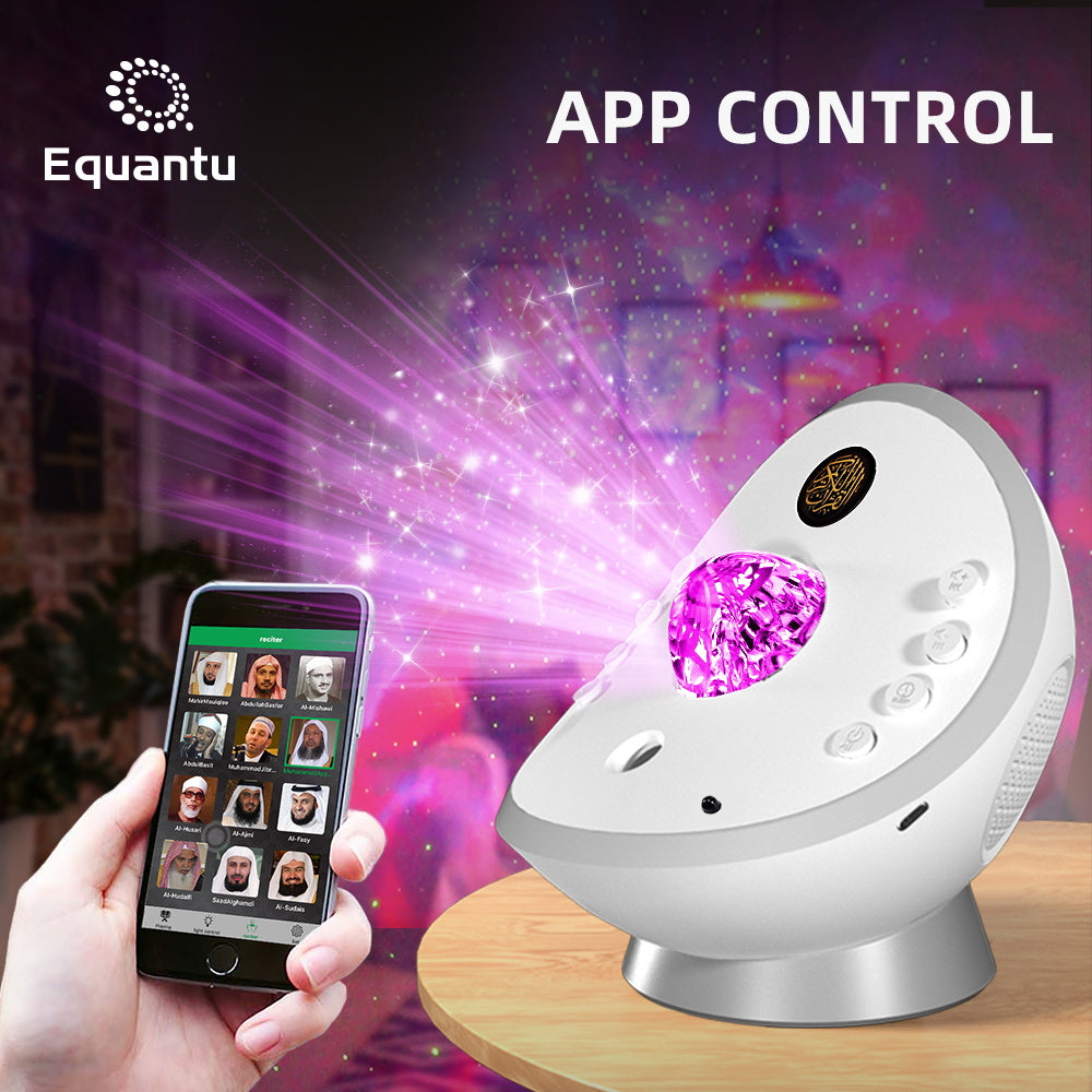 Smart Quran Bluetooth Speaker with LED Lamp – Wireless Islamic Audio Device