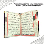 taj Islamic Prayer Mat with Tasbih Beads and Sura for Umrah & Hajj Gifts (23x27cm) - Perfect Muslim Gift for Men, Women and Kids (Black)