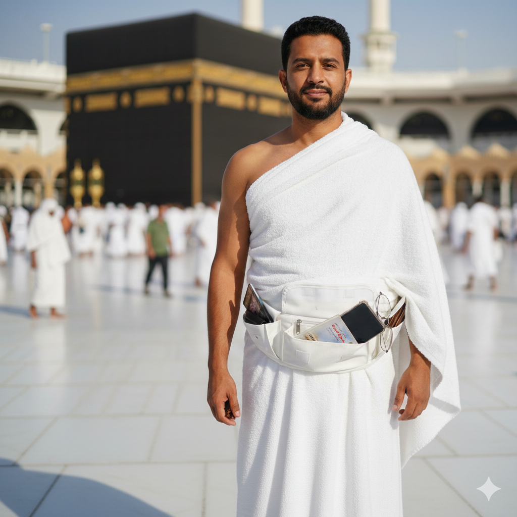 Ihram Belt for Hajj and Umrah Travelers
