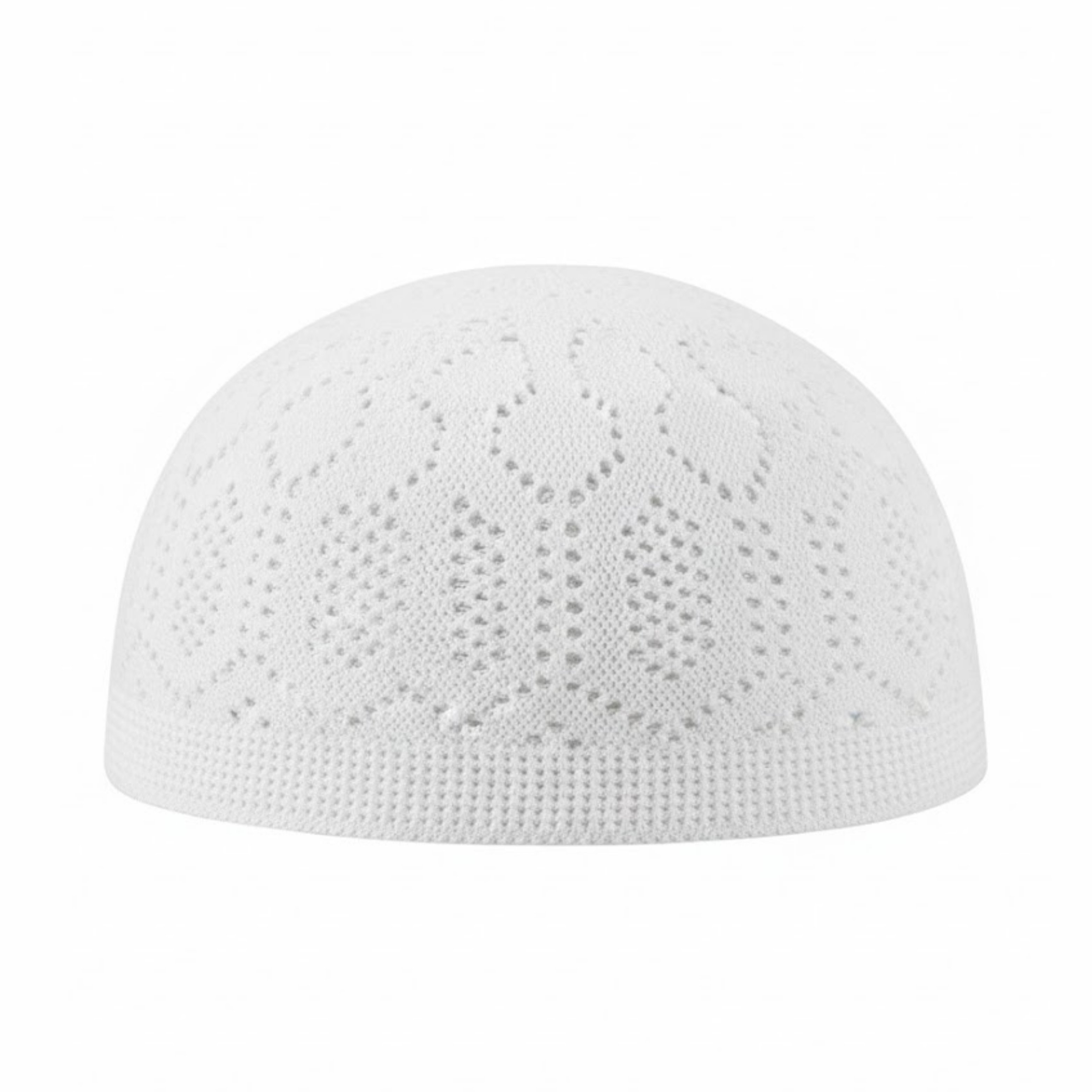 Men Islamic Prayer Cap Jali Topi – Breathable Skull Cap Traditional Wear