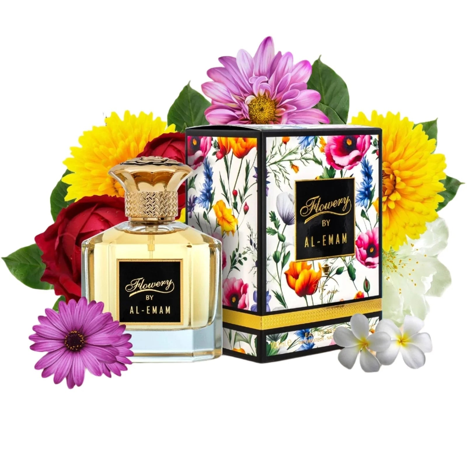 FLOWERY 100ml Eau De Parfum by AL-EMAM