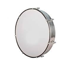 Duff Hand Drum Frame Percussion Instrument Traditional Handheld Drum for Music