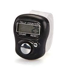 Taj Company Electronic Tasbeeh Finger Counter Hand Tally Manual Clicker For count pack of 5