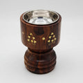 Wooden Bakhoor Oud Incense Burner and Incense Sticks Holder Box for Aromatherapy