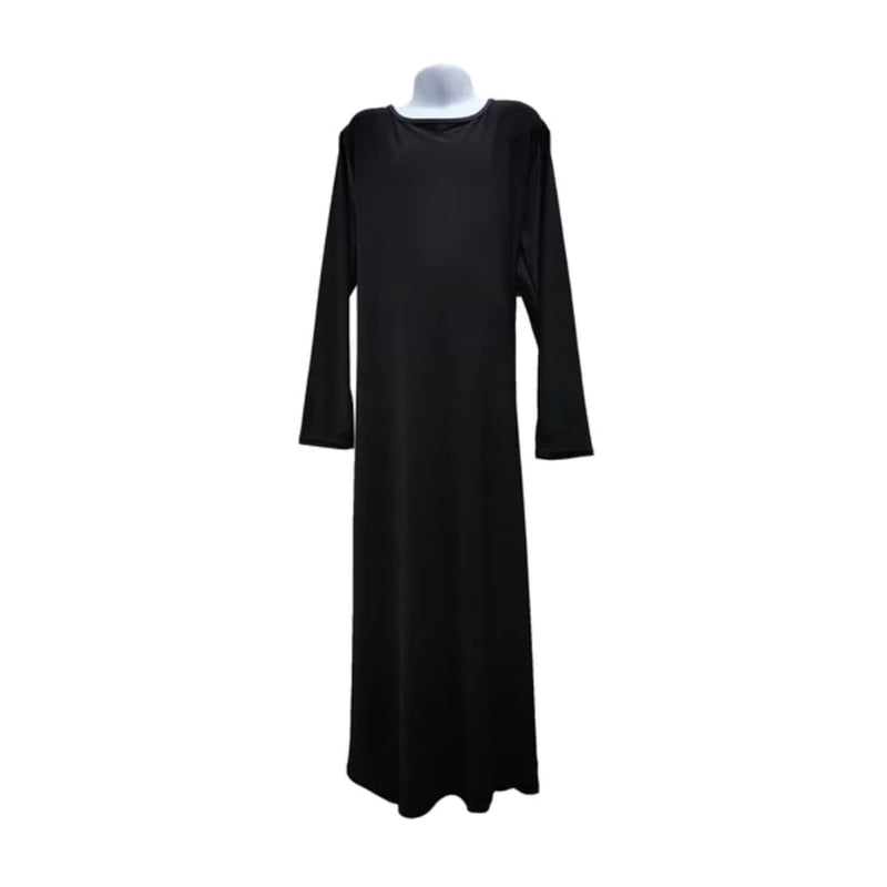 taj Abaya for women abaya for women muslim uk Girls Maxi Dress Plain Nida Burka Long Sleeves Maxi Dress Plain Flair with Pocket (UK, Numeric, 52, 54, Regular, Regular)