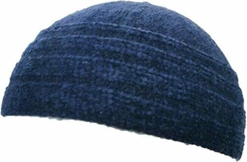 Men’s Turkish Islamic Velvet Prayer Hat Skull Cap – Soft Kufi Topi for Muslim Men