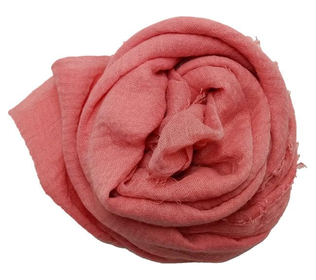 Women’s Crinkle Hijab Scarf – Cotton Blend Soft Long Head Scarf & Shawl for Ladies