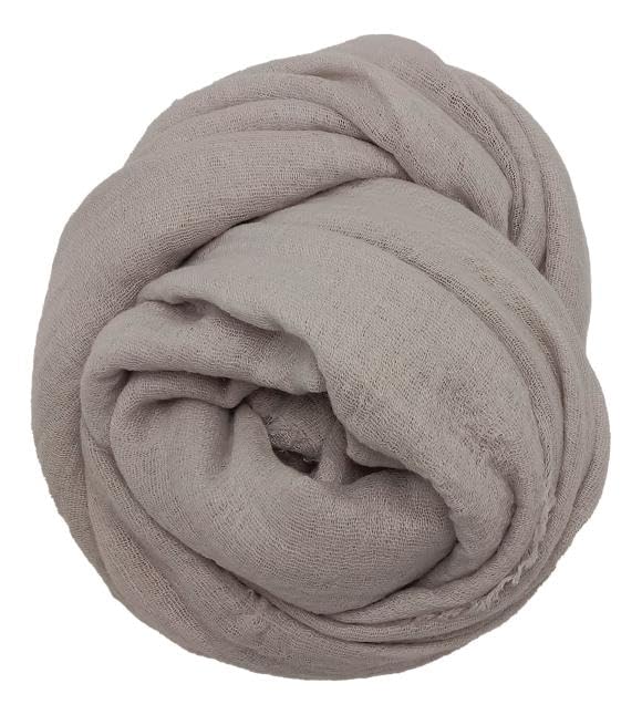 Women Crinkle Hijab Scarf Cotton Blend Soft Scarf Shawl Long ladies Scarves Head Scarf For Ladies scarf for women uk scarf gifts for women (BEIGE (BEIGE)