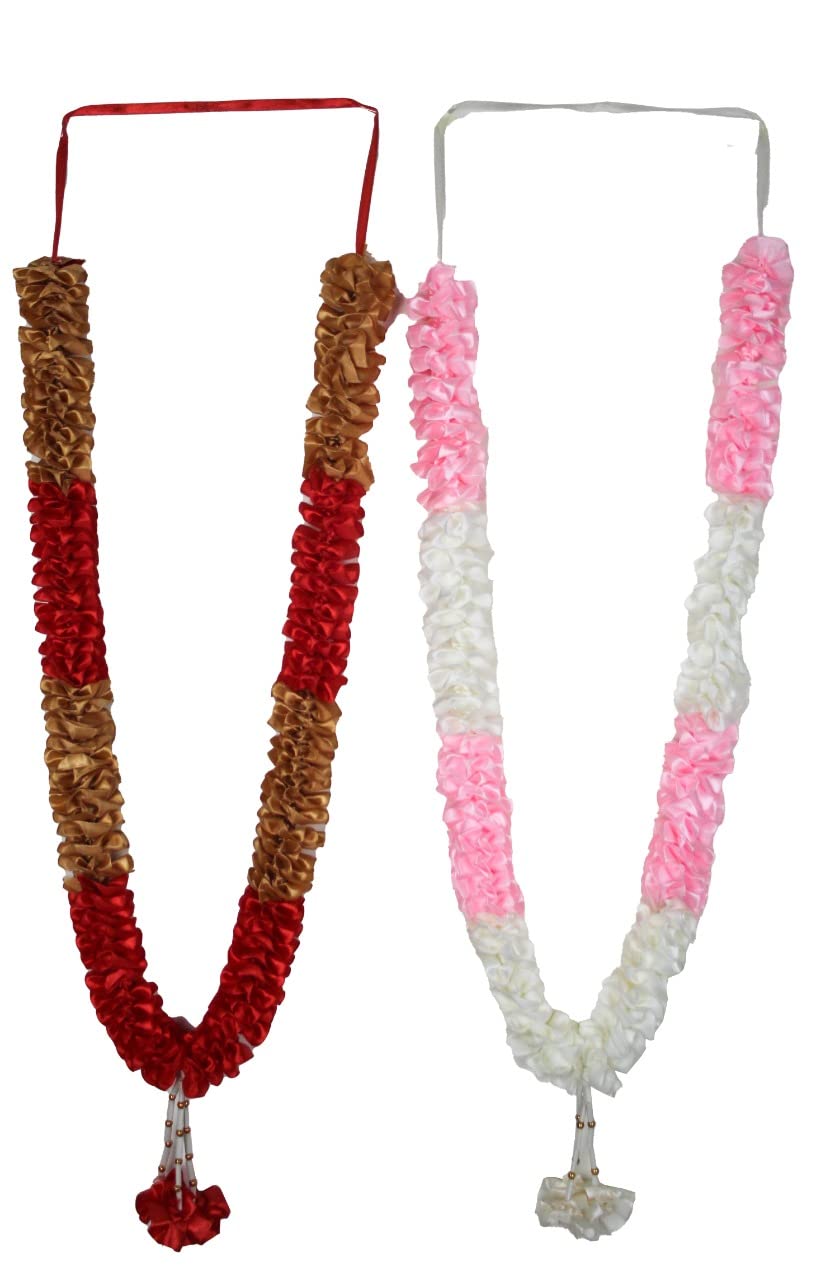 Hajj And Ummrah Artificial roses Garland Wedding Mala Multipurpose Use