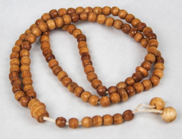 100 Beads Wooden Tasbih Handmade Islamic Gifts Muslim Prayer Worry Beads Tasbeeh Misbaha Islamic Gift Tasbih Prayer Beads Dhikr and Remember Your GOD Islamic Gifts for Eid Umra Hajj