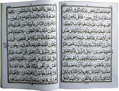 30 Paras Set Complete Quran Juz 11 Line Bold Font Persian Script (With Fabric Carry Case)