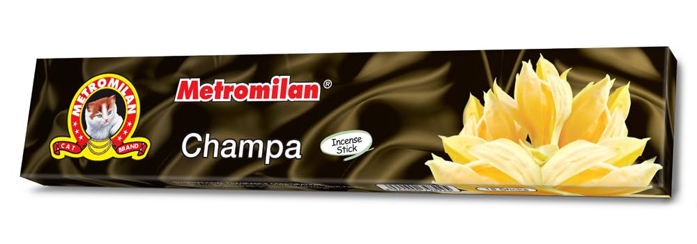 Metromilan Incense Sticks Agarbatti for Prayer Free of Chemicals - Perfect Aromatherapy
