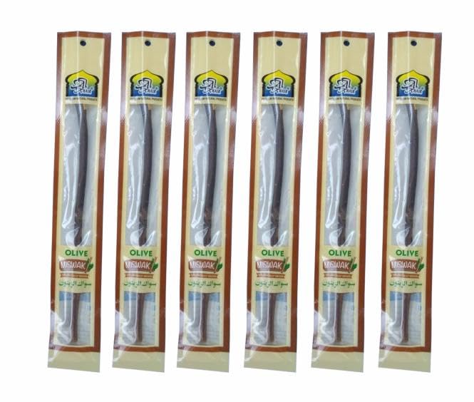 Natural Miswak (Peelu/Siwak) Vacuum-Packed Herbal Toothbrush Sticks for Tooth and Gum Care