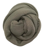 Women’s Crinkle Hijab Scarf – Cotton Blend Soft Long Head Scarf & Shawl for Ladies