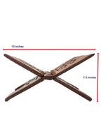 Foldable Wooden Rehal Quran Book Stand for Reading Rahel