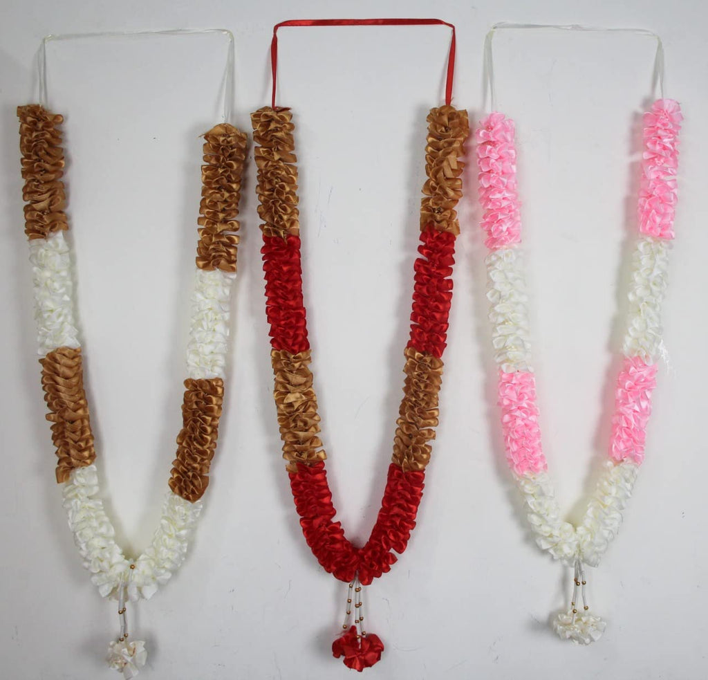 Hajj And Ummrah Artificial roses Garland Wedding Mala Multipurpose Use