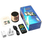 Quran Smart Touch LED Lamp Bluetooth Speaker with Remote and Rechargeable