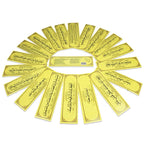 Daily use Dua Stickers (Pack of 19 Duas) for Home Decor 10x3, Yellow