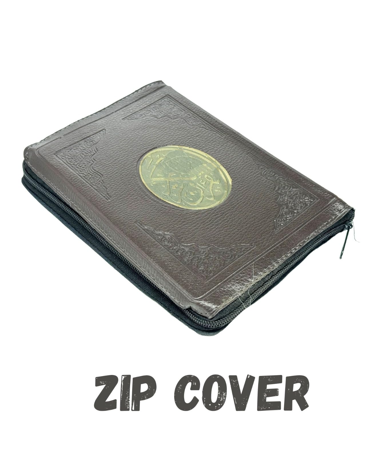 Holy Quran Pocket Zip Cover Usmani (Darul Marifa)14x20 CM