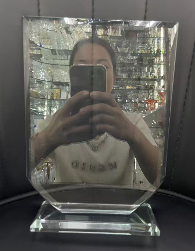 Crystal Trophy Umrah Mubarak 1755-3