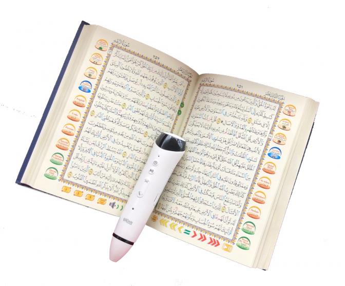 Pen Quran With Usmani Font M20 With Books Set Small