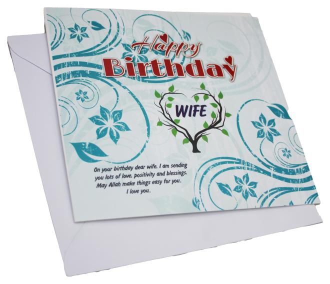Greeting cards for Wife Pack of 10pcs