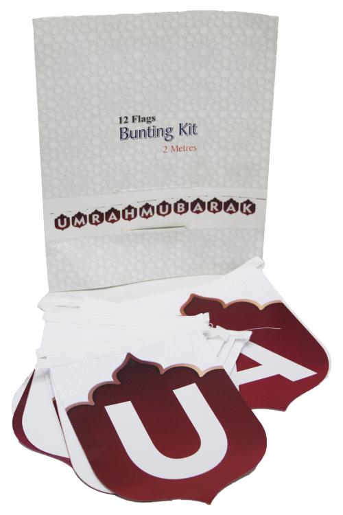  (pack of 10pcs) Umrah Mubarak Bunties