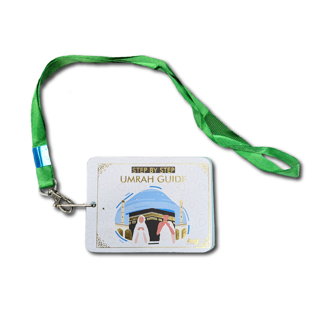 Umrah Guide Step by Step with String Travel Card