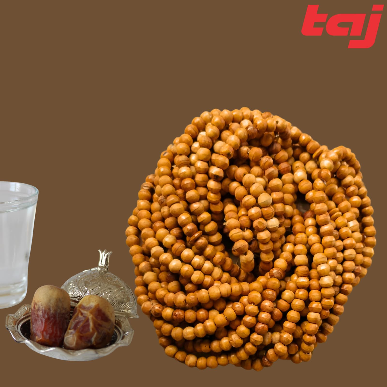 (12pcs) Wooden Tasbih 100 Dana No.8