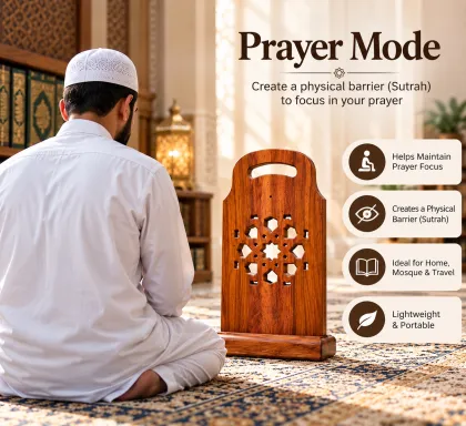 Wooden Sutra For Muslims 35cm