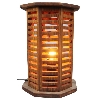 Wooden lamp Gol Pahlu Style