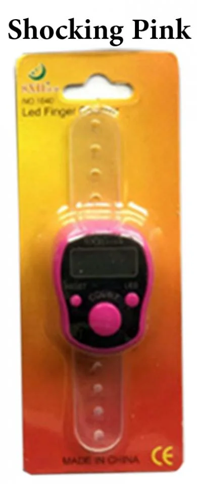 Finger counter Digital LED Light