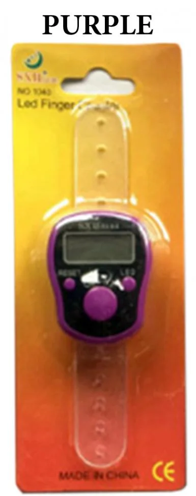 Finger counter Digital LED Light