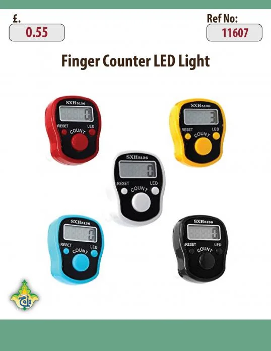 Finger counter Digital LED Light