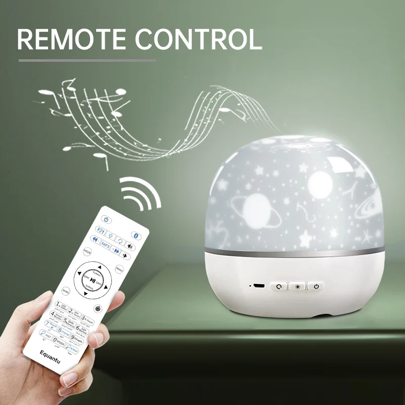 LED Night Light Portable Quran Projection Lamp APP Control Quran Speaker 