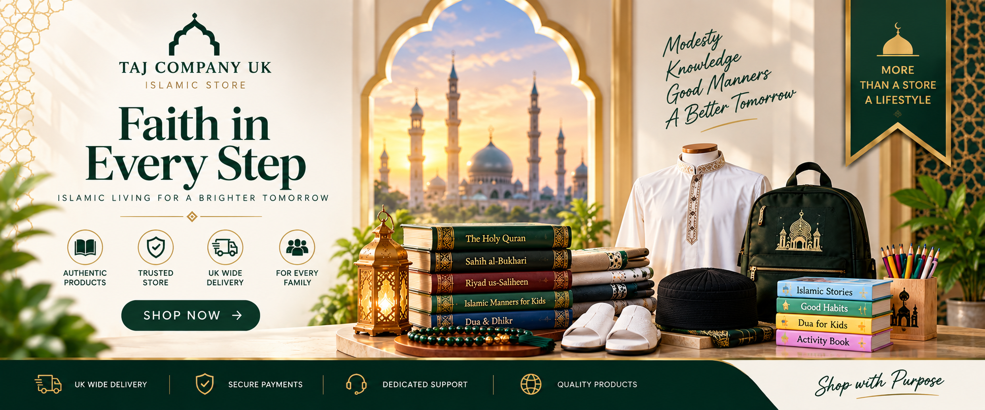 Taj Company UK &mdash; Faith in Every Step